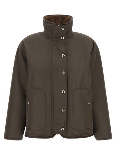 Lamb Leather Biker Women's Jacket - Brunello Cucinelli - Modalova