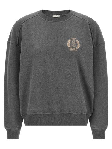 Cotton Women's Sweatshirt - Brunello Cucinelli - Modalova
