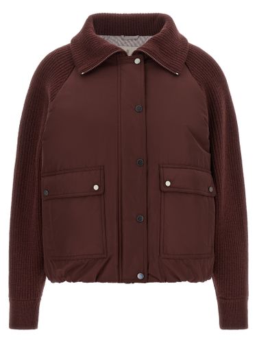 Cotton Women's Bomber - Brunello Cucinelli - Modalova