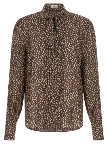 Silk Women's Blouse - Brunello Cucinelli - Modalova