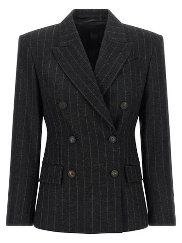 Virgin Wool Women's Blazer - Brunello Cucinelli - Modalova