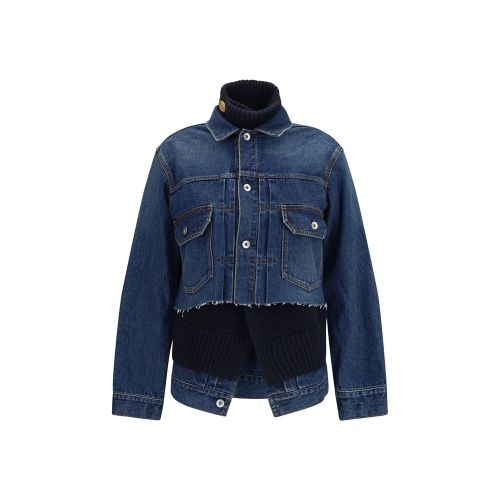 Cotton Denim Women's Jacket - Sacai - Modalova