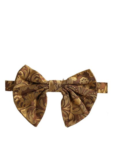 Men Floral Silk Adjustable Neck Papillon Bow Men's Tie - Dolce & Gabbana - Modalova