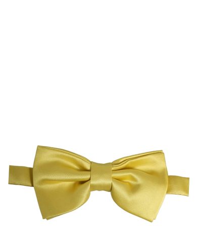 Men 100% Silk Adjustable Neck Papillon Bow Men's Tie - Dolce & Gabbana - Modalova