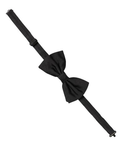 Men 100% Silk Adjustable Neck Papillon Bow Men's Tie - Dolce & Gabbana - Modalova