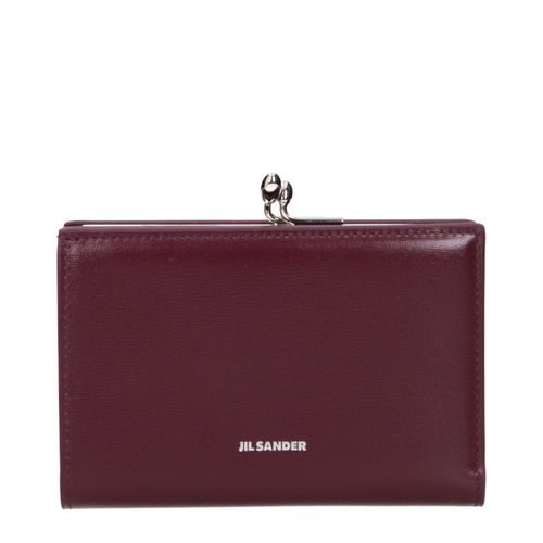 Leather Women's Wallet - Jil Sander - Modalova