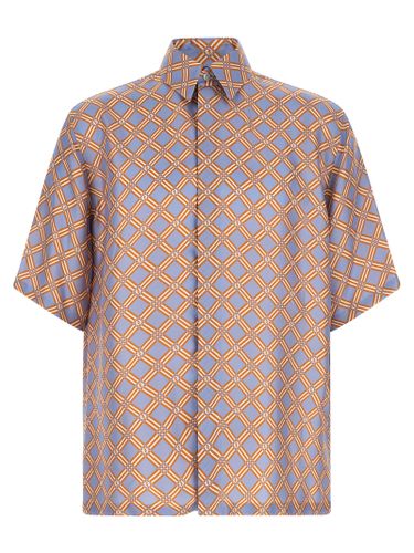 Fendi Multicolor Silk Men's Blouse - Fendi - Modalova