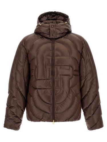 Polyamide Full-Length Men's Jacket - Casablanca - Modalova