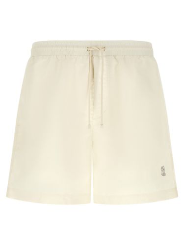Polyester Swim Men's Shorts - Brunello Cucinelli - Modalova