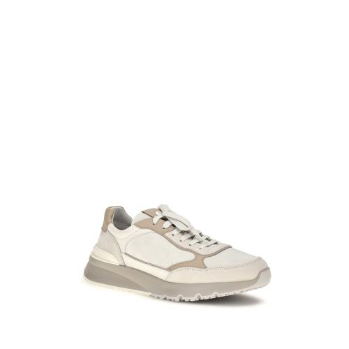 Calf Leather Bos Taurus Low Top Men's Sneakers - Brunello Cucinelli - Modalova