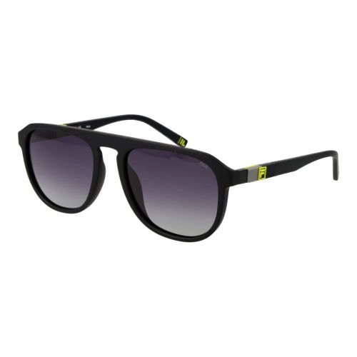 Fila Black Rubber Sunglasses - Fila - Modalova