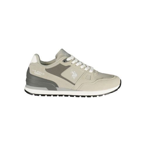 Grey Polyurethane Men's Men's Sneaker - U.S. POLO ASSN. - Modalova