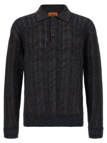 Viscose Men's Cardigan - Missoni - Modalova