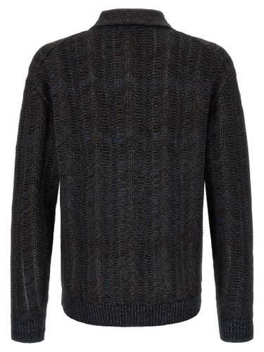 Viscose Men's Cardigan - Missoni - Modalova