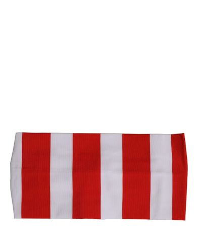Red White Stripes Nylon Head Wrap One Size Women's Headband - Dolce & Gabbana - Modalova