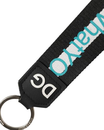 Logo Polyester Brass Holder Keychain Women's Keyring (Pre-Owned) - Dolce & Gabbana - Modalova