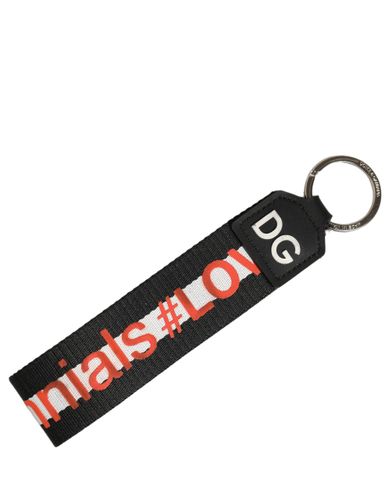 Logo Polyester Brass Holder Keychain Women's Keyring (Pre-Owned) - Dolce & Gabbana - Modalova