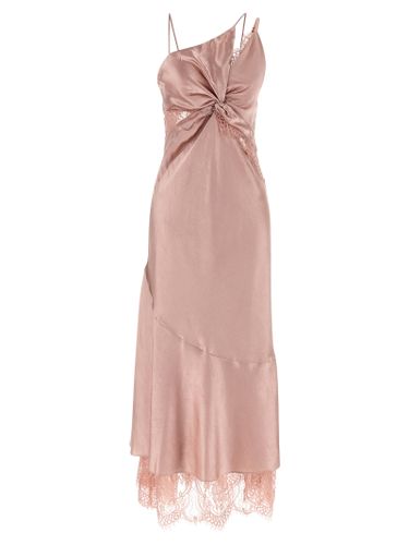 Acetate Long Women's Dress - PINKO - Modalova
