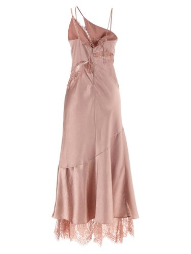 Acetate Long Women's Dress - PINKO - Modalova