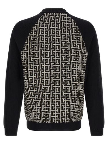 Cotton Men's Cardigan - Balmain - Modalova