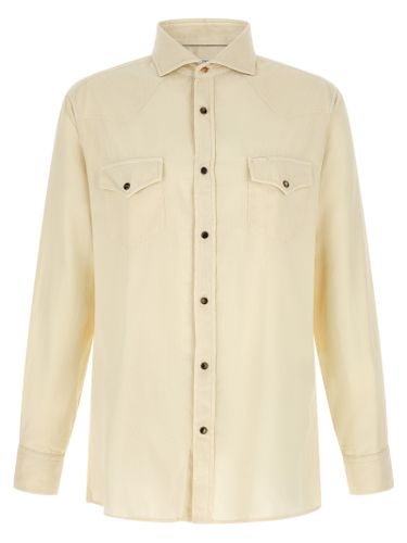 Cotton Men's Blouse - Brunello Cucinelli - Modalova