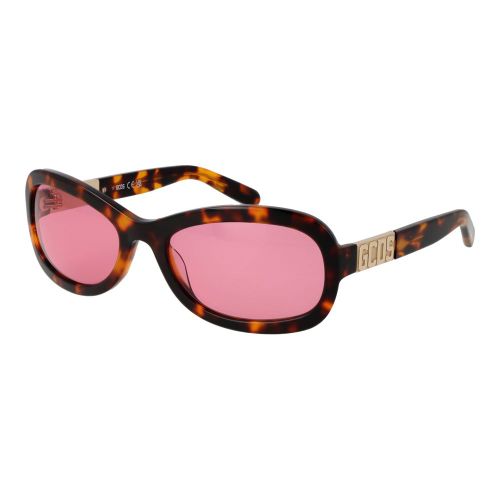 GCDS Brown Acetate Sunglasses - GCDS - Modalova