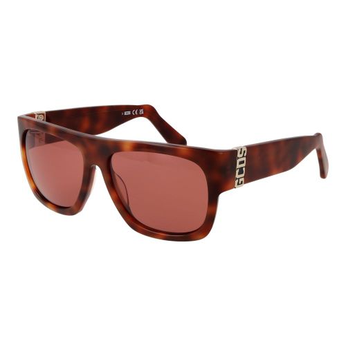 GCDS Brown Acetate Sunglasses - GCDS - Modalova
