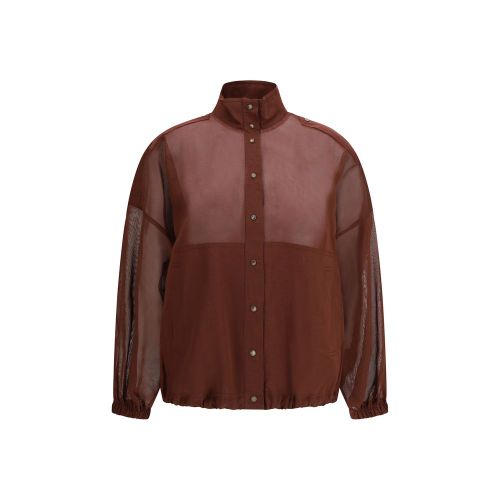 Cotton Shell Women's Jacket - Brunello Cucinelli - Modalova
