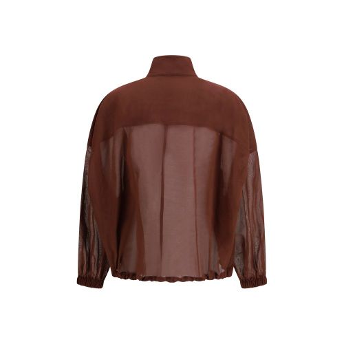Cotton Shell Women's Jacket - Brunello Cucinelli - Modalova