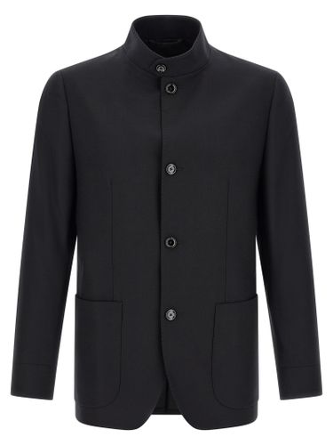 Cashmere Full-Length Men's Jacket - Lardini - Modalova