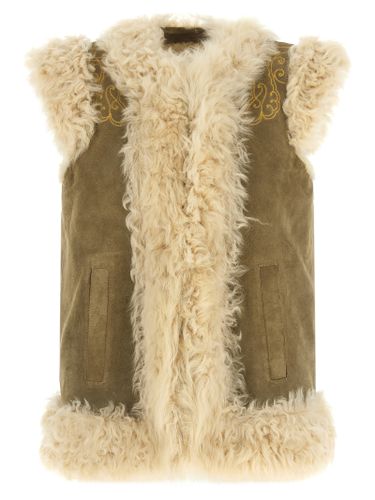 Lamb Fur Sleeveless Women's Jacket - Etro - Modalova