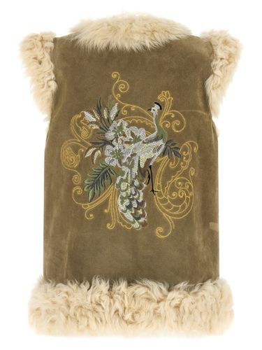 Lamb Fur Sleeveless Women's Jacket - Etro - Modalova