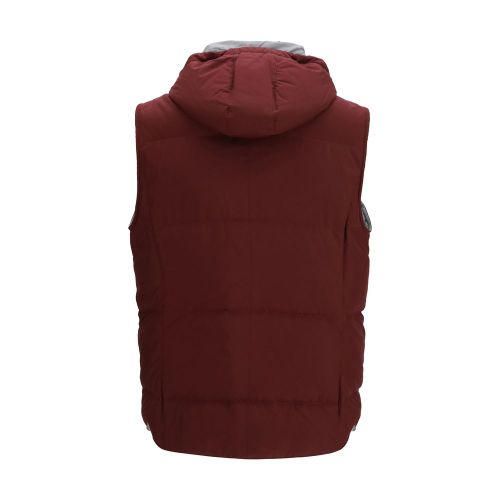 Polyester Sleeveless Men's Jacket - Brunello Cucinelli - Modalova