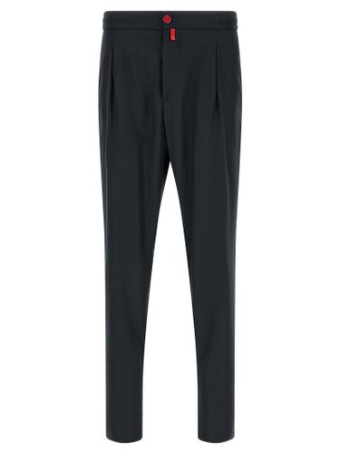 Kiton Blue Wool Men's Pants - Kiton - Modalova