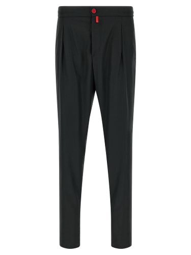 Kiton Gray Wool Casual Men's Pants - Kiton - Modalova