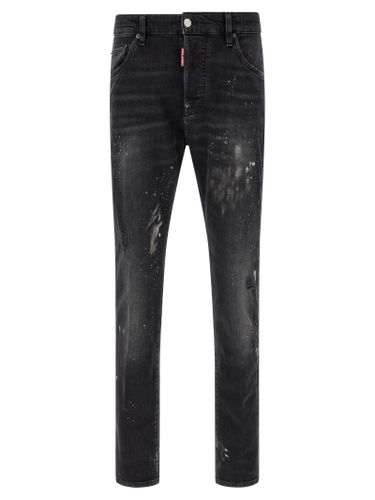 Cotton Slim Fit Men's Jeans - Dsquared² - Modalova