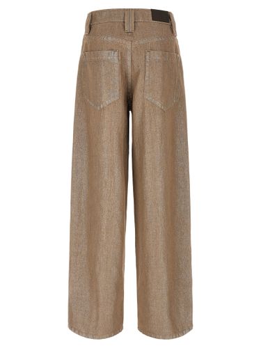 Cotton Relaxed Fit Women's Jeans - Brunello Cucinelli - Modalova