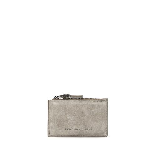 Calf Leather Bos Taurus Women's Wallet - Brunello Cucinelli - Modalova