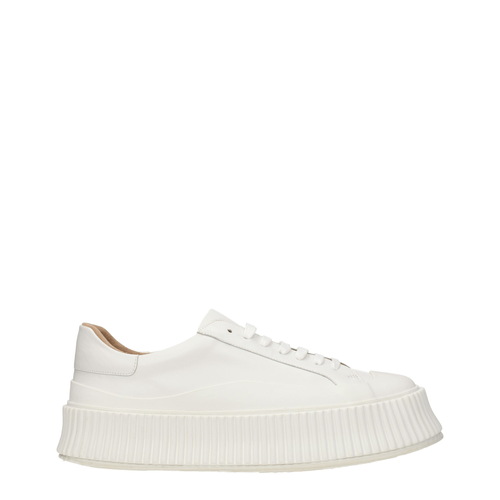 Leather Platform Women's Sneakers - Jil Sander - Modalova