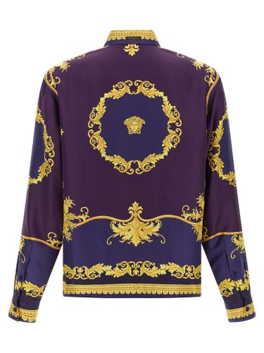 Silk Men's Blouse - Versace - Modalova