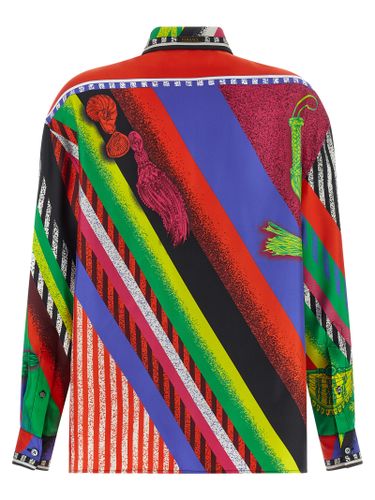 Silk Women's Blouse - Versace - Modalova
