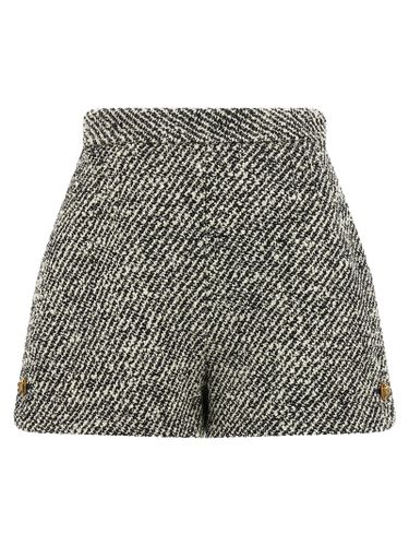 Virgin Wool Bermuda Women's Shorts - Versace - Modalova