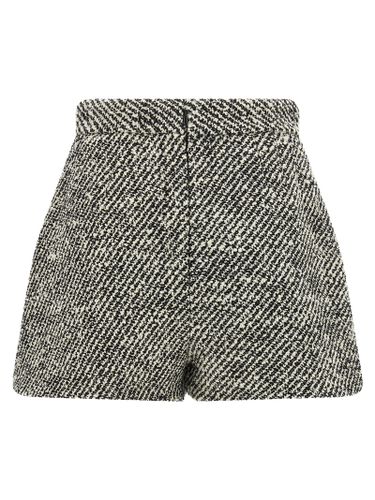 Virgin Wool Bermuda Women's Shorts - Versace - Modalova