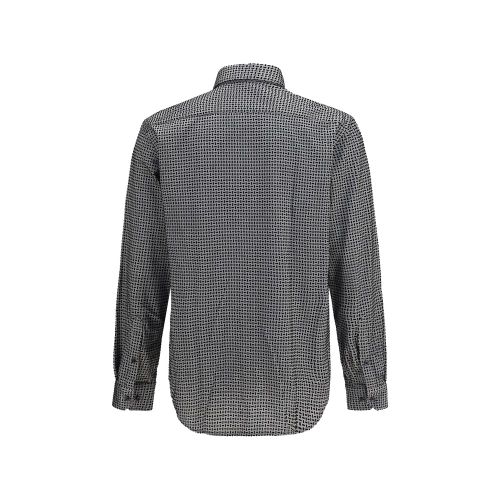 Cotton Pattern Men's Shirt - Giorgio Armani - Modalova