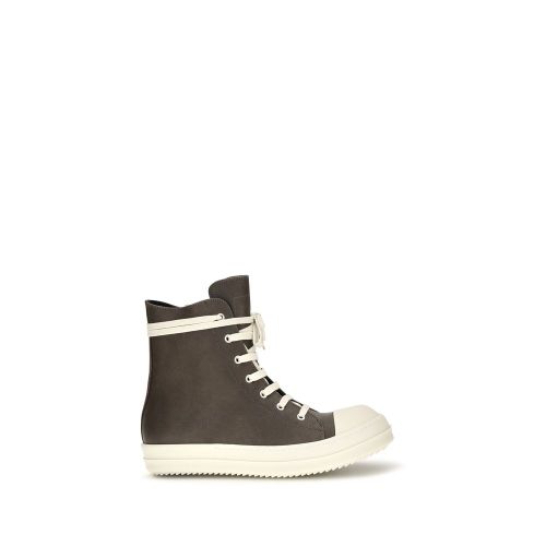 Calf Leather Bos Taurus High Top Men's Sneakers - Rick Owens - Modalova