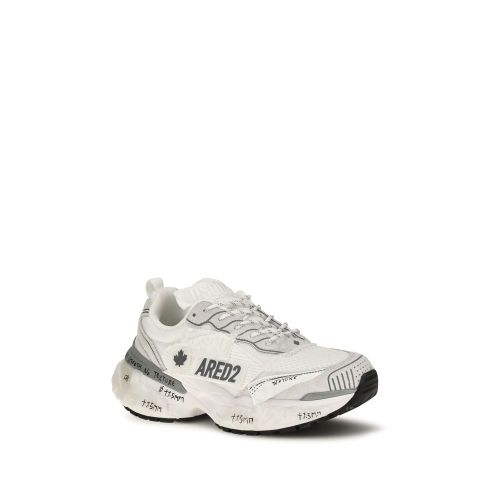 Polyester Athletic Men's Sneakers - Dsquared² - Modalova