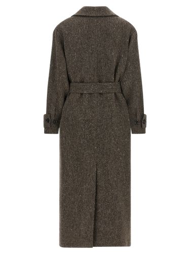Virgin Wool Women's Coat - Kiton - Modalova