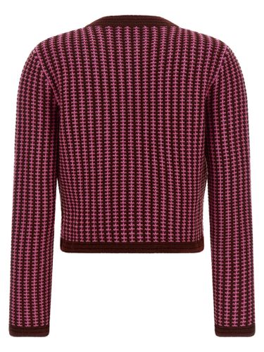 Virgin Wool Women's Cardigan - Versace - Modalova
