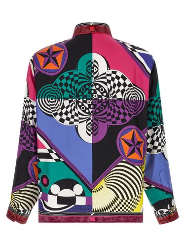 Silk Women's Blouse - Versace - Modalova