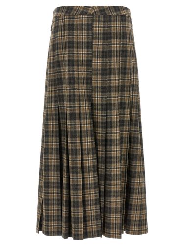Virgin Wool Mini Women's Skirt - Brunello Cucinelli - Modalova